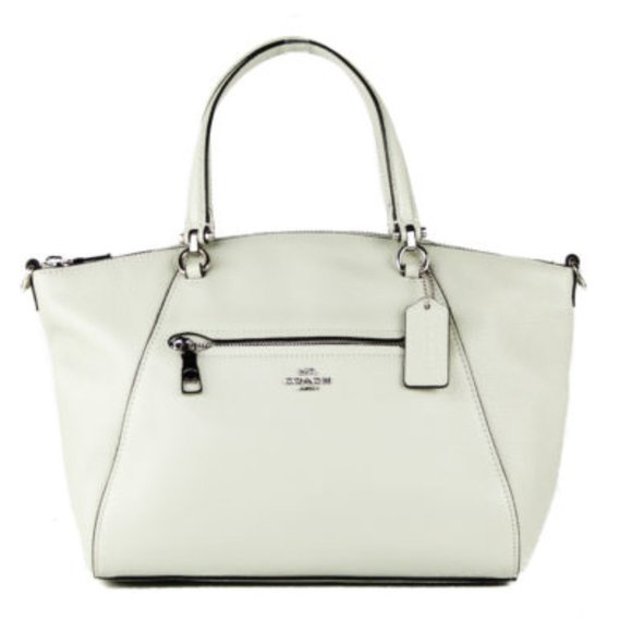 COACHPrairie Signature Top Zip Satchel Crossbody Hand Bag